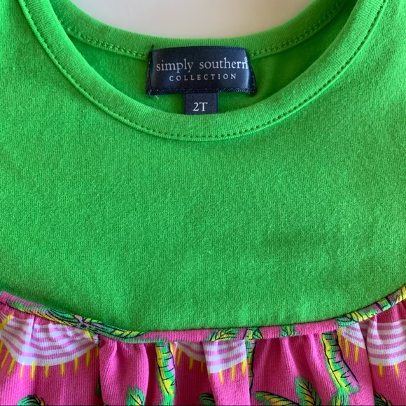 NWT Simply Southern Palm Tee Design - Picture 2 of 3